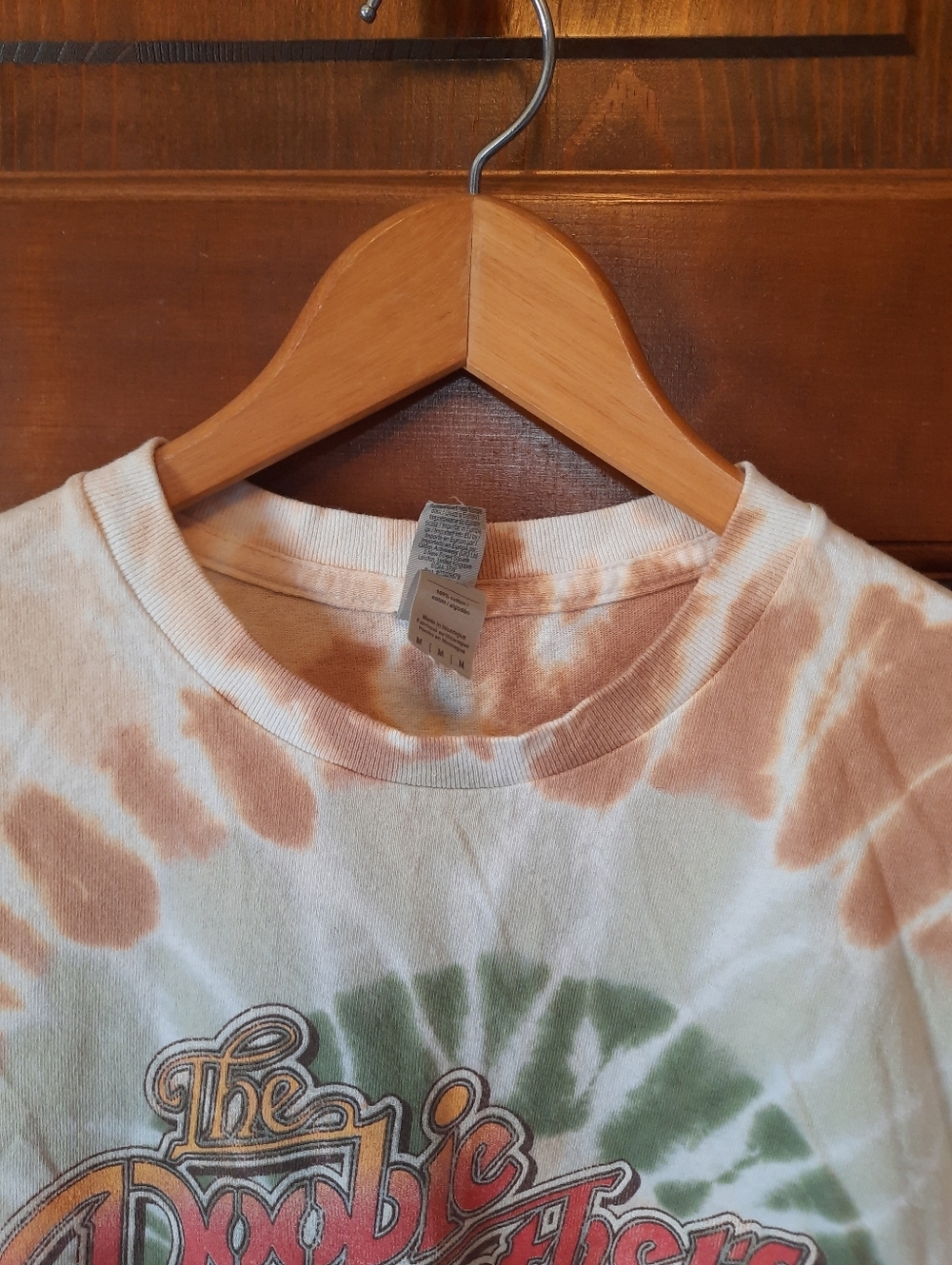The Doobie Brothers 2024 Tour Tie Dye Concert Short Sleeve T-shirt Size Medium - Picture 4 of 11